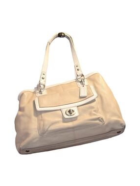 Coach Penelope Leather Shoulder Tote Bag